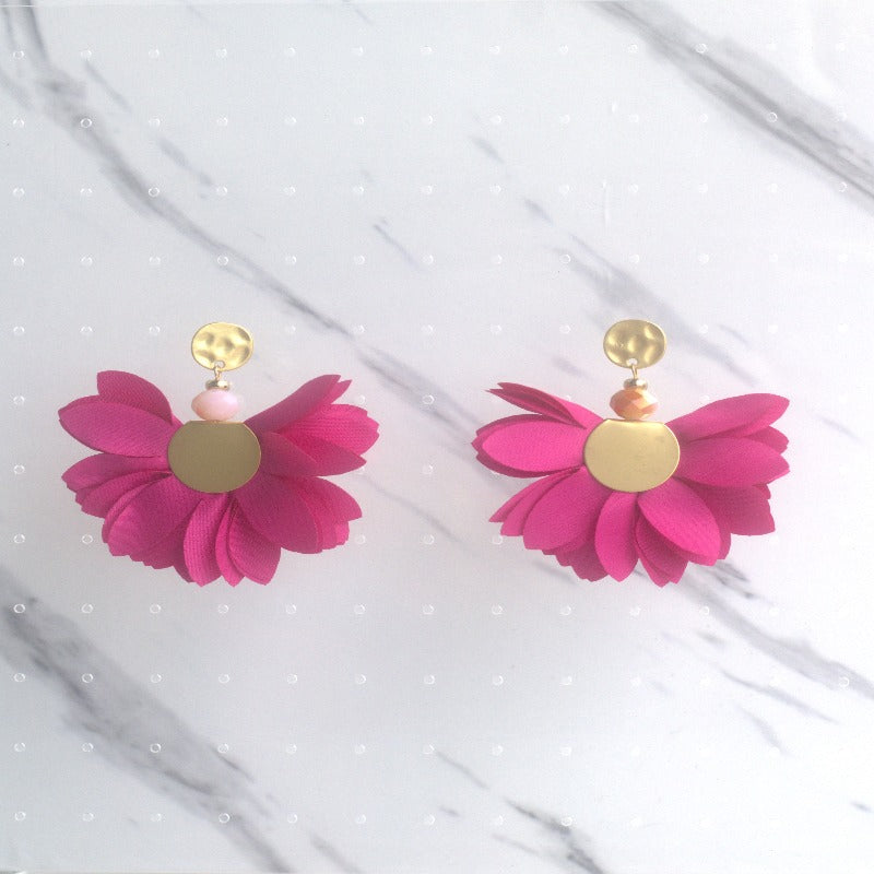 Fushia Earrings